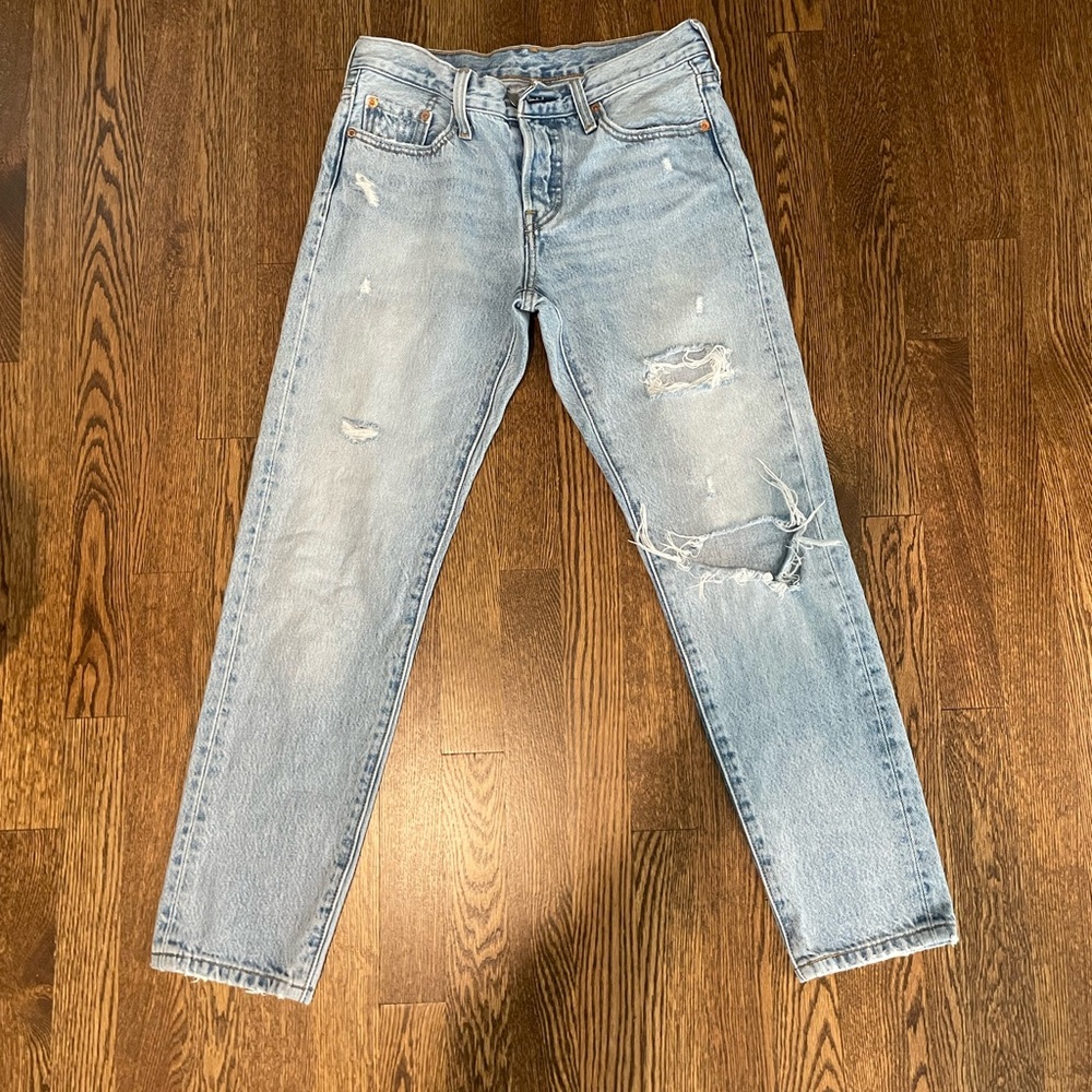Levi's Classic Blue Denim Jeans